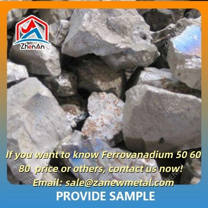 Ferrovanadium 60% 10-120 mm factory