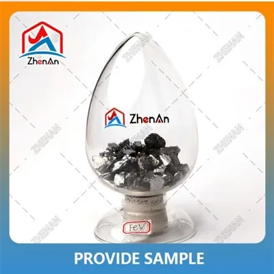 80%min ferrovanadium slitiny stříbrný kovový blok