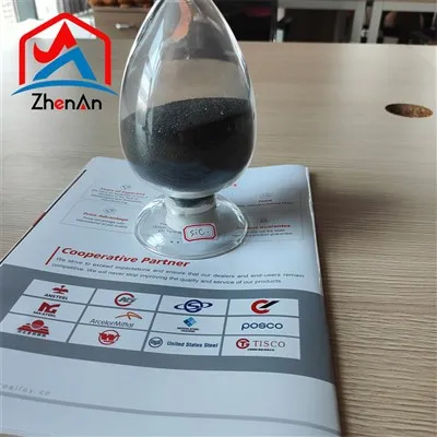 Černý karbid křemíku F180 pro pískování